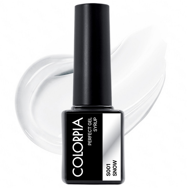 칼라피아 원스텝 시럽 젤네일, S001 스노우, 6g, 1개