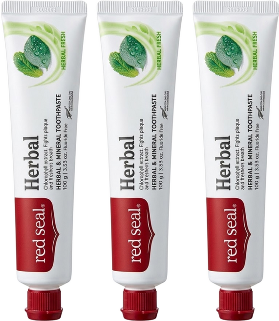 red seal 紅印 草本防蛀牙膏