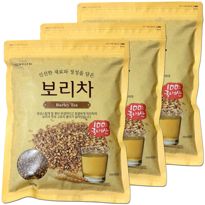 성진 보리차, 500g, 1개입, 3개