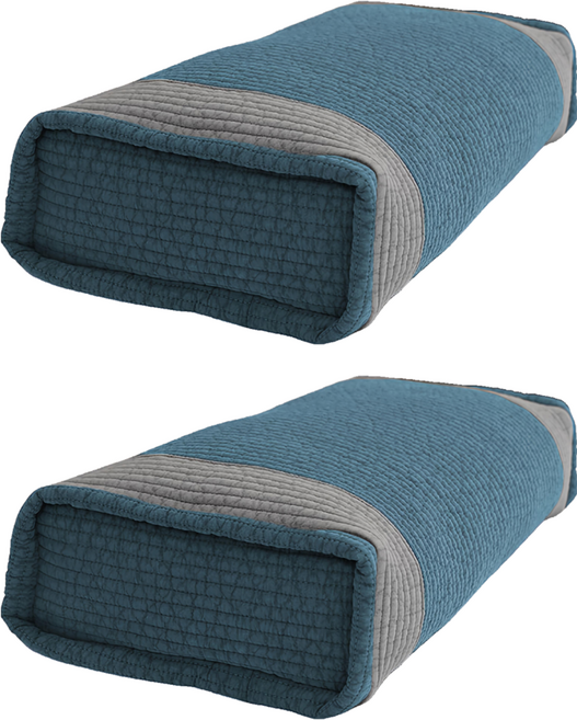 Sarang Yegam 顏料染色生物晶片方枕, 2個, 天空