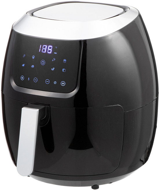 홈플래닛 디지털 에어프라이어 대용량 7L, HF-198DT, 블랙