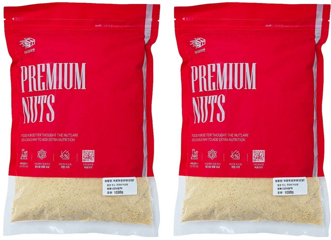 다다모마켓 볶음 땅콩 분태, 1kg, 2개