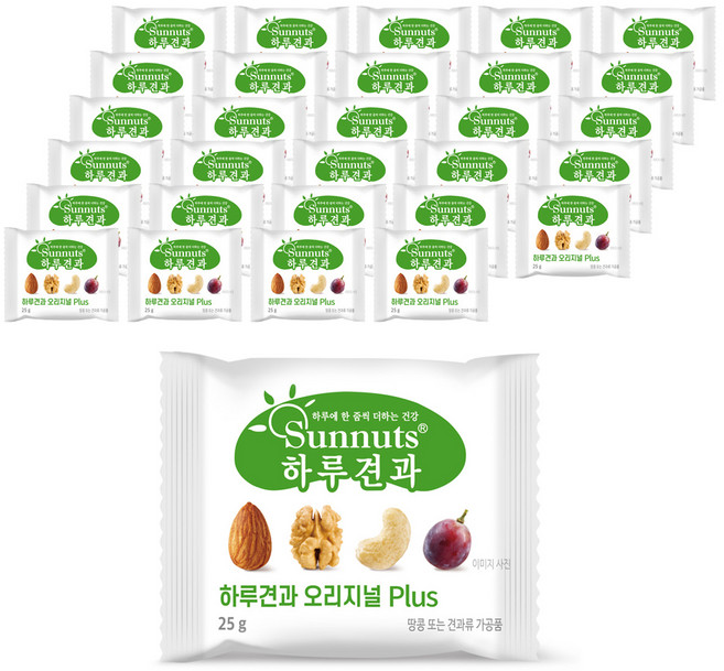 하루견과 오리지널 믹스넛, 25g, 30개