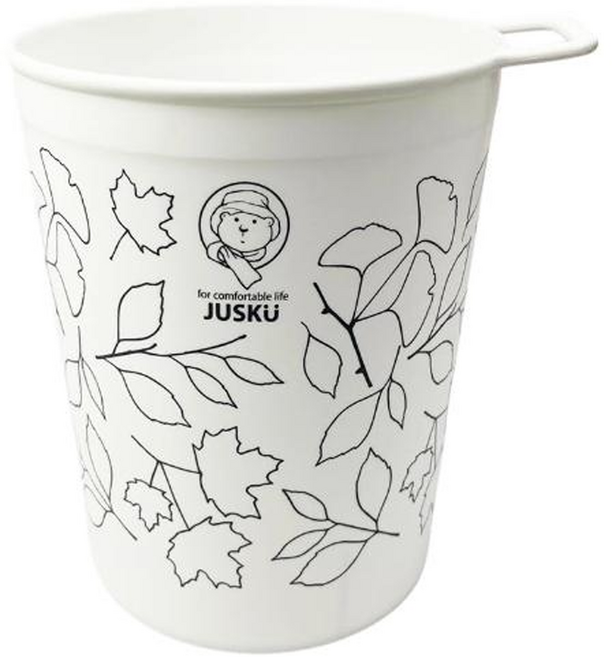 JUSKU 佳斯捷 皇家花園收納桶 #6930 5L 2個, 白色