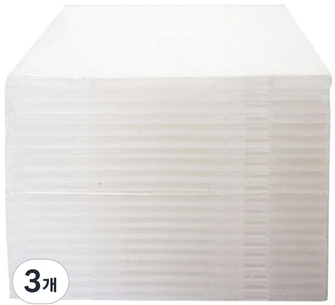 멜로디 투명연질슬림 CD/DVD케이스 20p, 3개