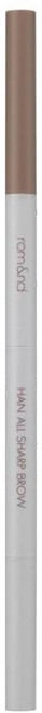 rom&nd 台灣公司貨 根纖尖頭眉筆 0.17g, C3 Modern Beige, 1支