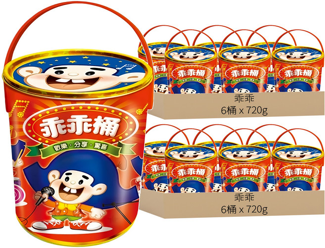 乖乖 軟糖桶, 720g, 12桶
