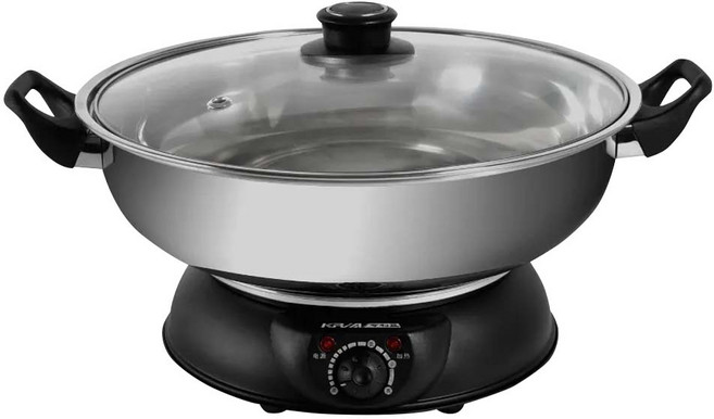 KRIA 可利亞 分體式圍爐電火鍋 KR-842C 4.5L大容量 304#食品級不鏽鋼