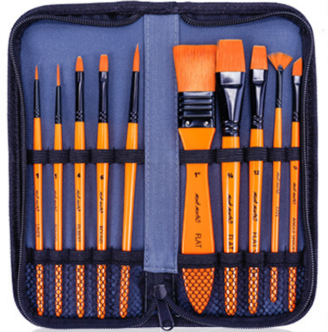 드랑시 살라망카 유화 붓세트 옐로우, 1세트