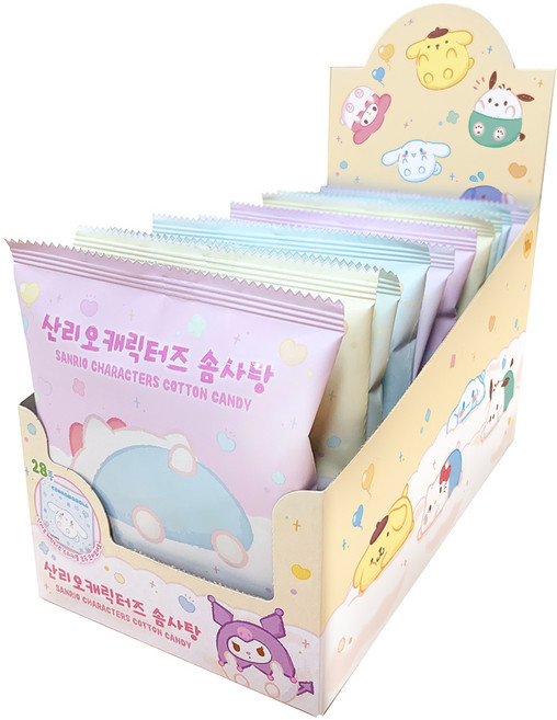 산리오캐릭터즈 솜사탕 랜덤발송, 9g, 10개