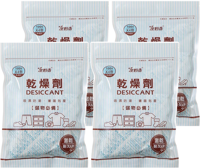 室翲香乾燥劑 S031, 100g, 16包