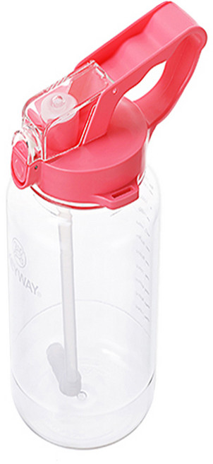 KEYWAY 聯府 元氣站 吸管水壺, 顏色隨機, 2L, 1個