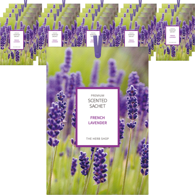 프리미엄 센티드 사쉐 프렌치 라벤더, 10g, 20개