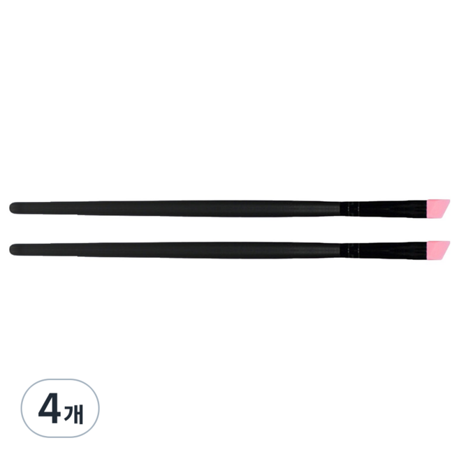 라몽 실리콘 브러쉬 속눈썹 펌 스틱, 4개, 핑크