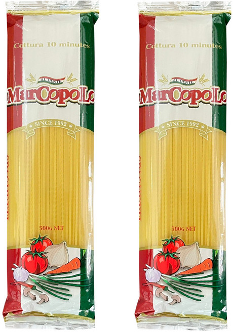 MarCopoLo 馬可波羅 1.8長麵 全素, 500g, 2包