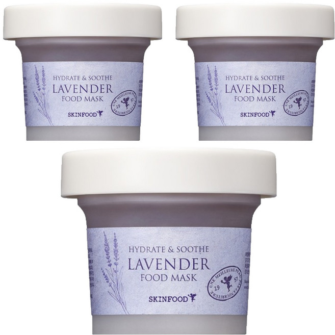 스킨푸드 라벤더 푸드 마스크 120g, 1개입, 3개