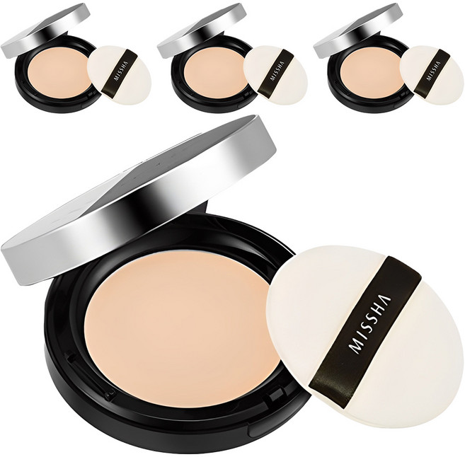 미샤 프로터치 파우더 팩트 10g, 21호, 4개