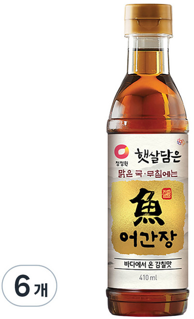 햇살담은 어간장, 6개, 410ml