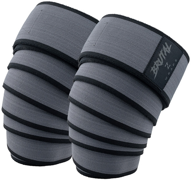 제로투히어로 브루탈 니랩 무릎 보호대 그레이, 1세트, GREY