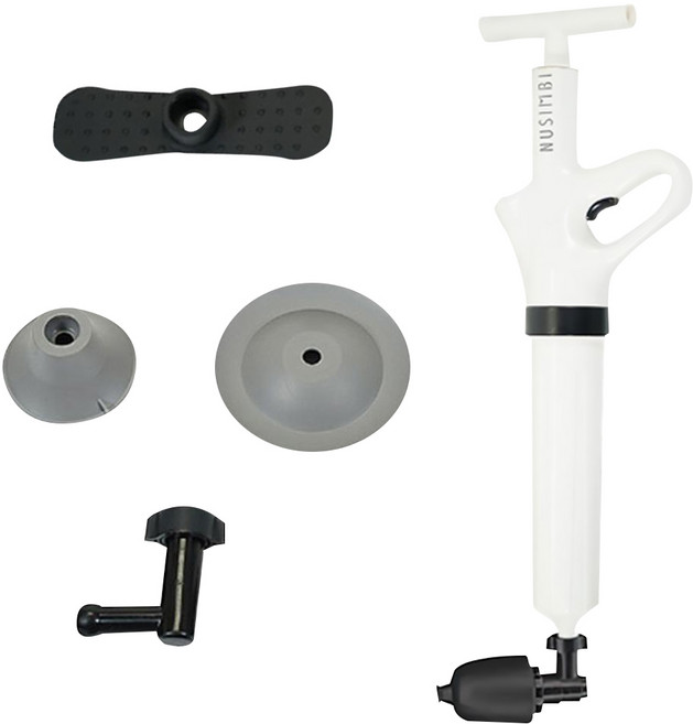 NUSIMBI 高壓一體式疏通器, 白色