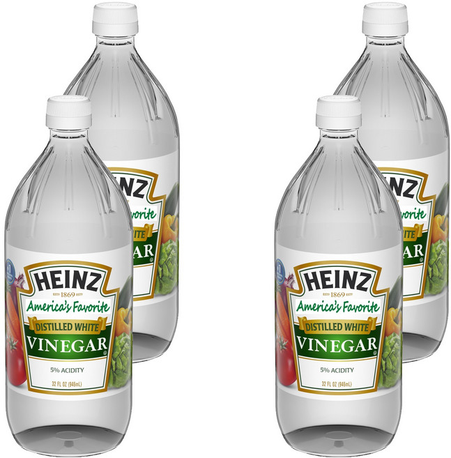 하인즈 디스틸드 화이트 식초, 4개, 946ml