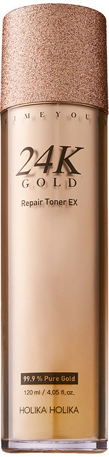 HOLIKA HOLIKA Prime Youth 24K 黃金修護化妝水 EX, 1個, 120ml