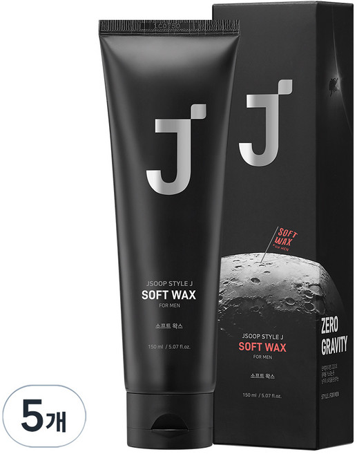 제이숲 스타일제이 포맨 소프트왁스, 150ml, 5개