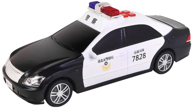 kidmate 孩子王 救援系列 台灣好車隊 KMT-8710, 警車, 1個