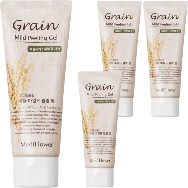 메디플라워 곡물 마일드 필링젤, 4개, 100ml