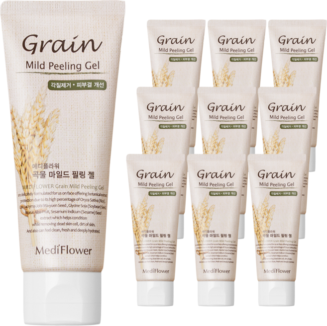 메디플라워 곡물 마일드 필링젤, 10개, 100ml