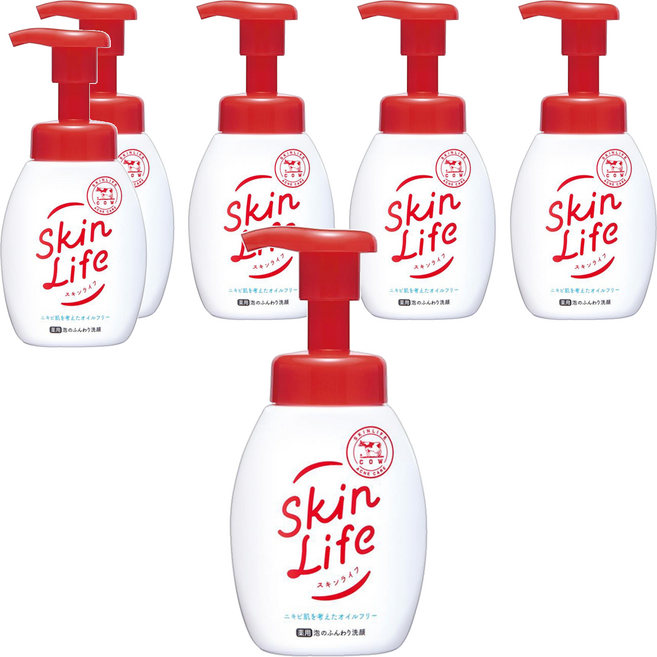 COW STYLE 牛乳石鹼 Skin Life 滋卿愛 泡洗顏, 160ml, 6瓶