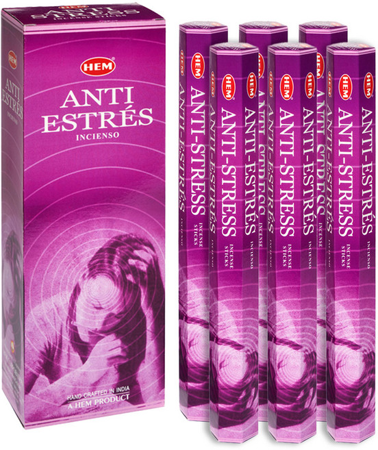 HEM 인센스 스틱 20p x 6개 세트, 안티 스트레스