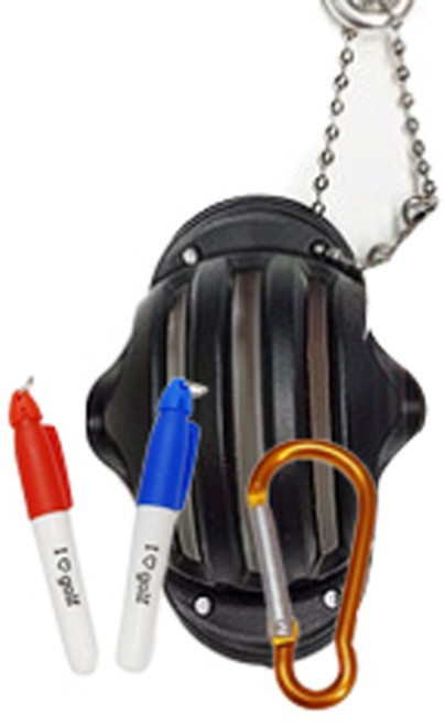 골프 퍼팅라인 볼라이너 4종 세트, 블랙, 1세트