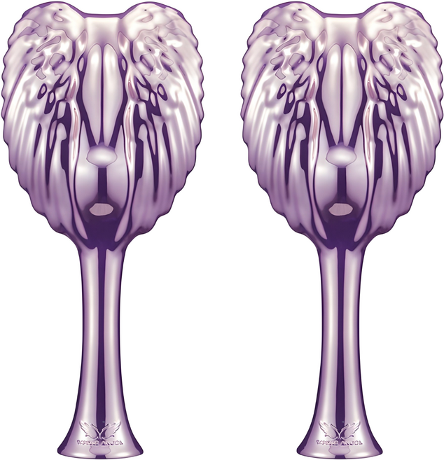 Tangle Angel 天使梳 沙龍級髮梳, 蘭花粉, 2入