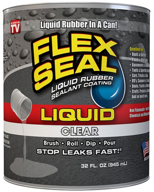 FLEX SEAL LIQUID 防水止漏膠 透明 LFSCLRR32, 945ml, 1罐