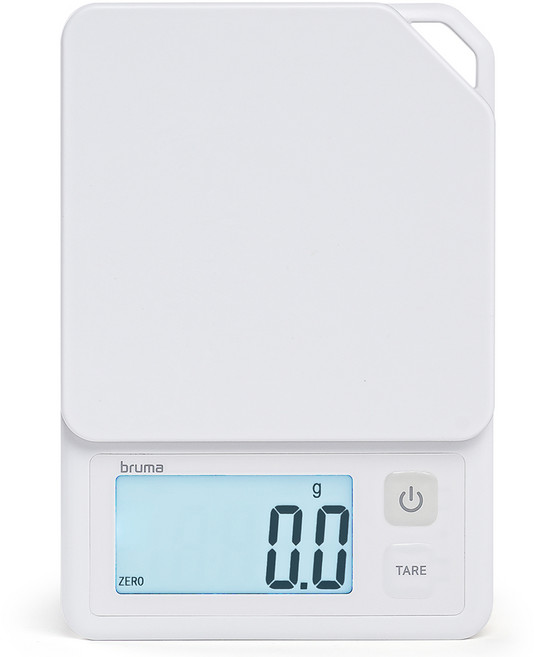 브루마 이유식 디지털 주방 전자저울, 1kg, 화이트, BS150
