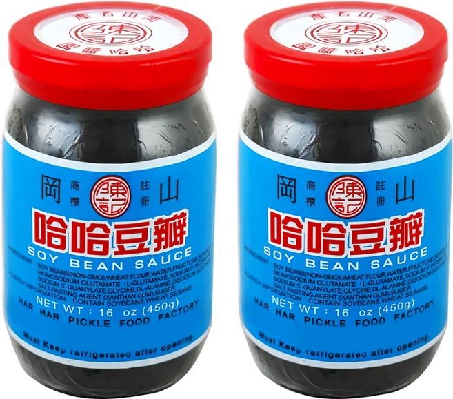 陳記 哈哈豆瓣, 450g, 2罐