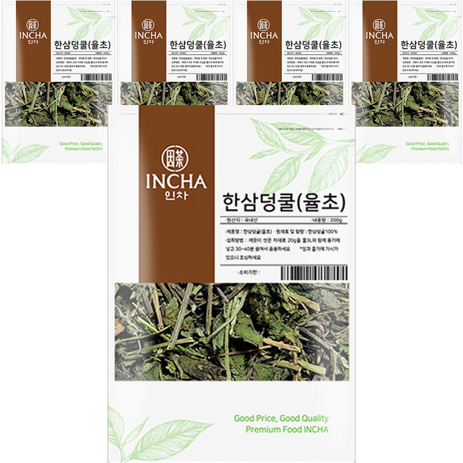 한삼덩굴 율초 차, 200g, 5개