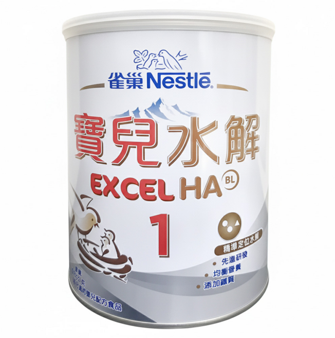 Nestle 雀巢 寶兒部分水解蛋白嬰兒配方1號 0~12個月, 800g, 1罐