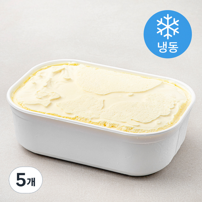 네추럴킹덤 바닐라향 샤베트 (냉동), 2L, 1개입, 5개