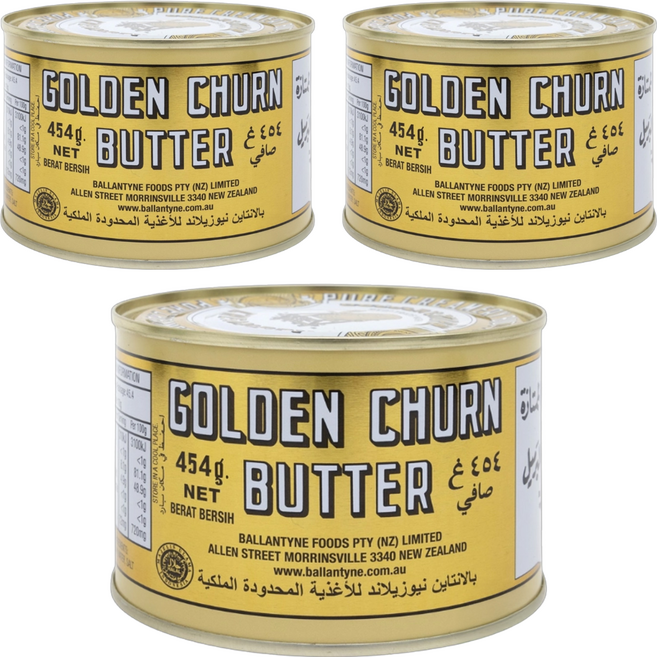 GoldenChurn 金桶奶油, 454g, 3罐