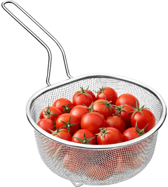 코휀하임 스텐 304 받침있는 세척 채망 채반, 1개