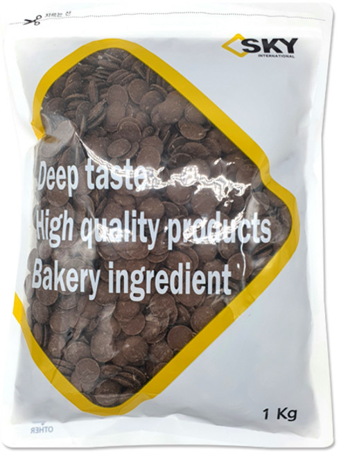 이르카 노벨라떼 밀크 코팅 초콜릿, 1kg, 1개