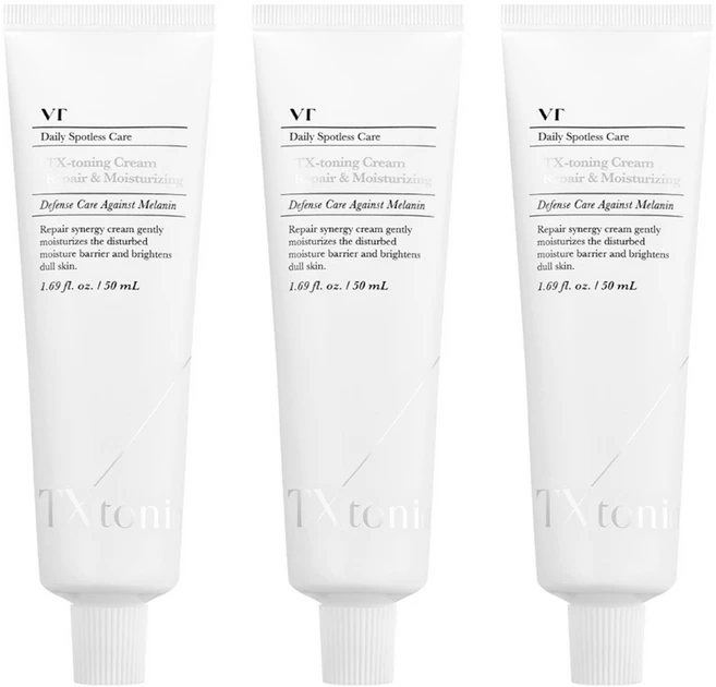 브이티코스메틱 티엑스토닝 크림, 50ml, 3개 - 쿠팡