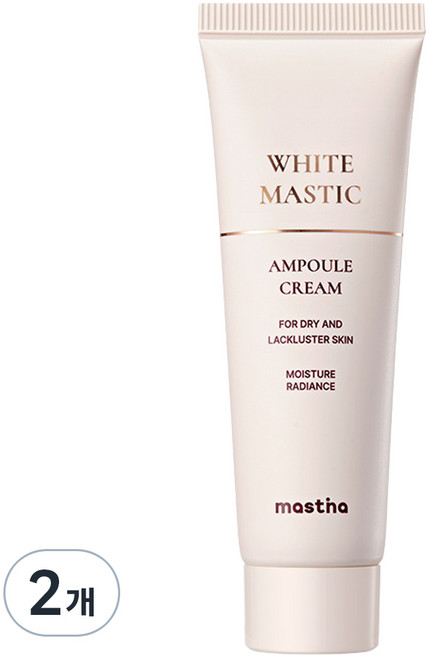 매스티나 화이트 매스틱 앰플 크림, 2개, 50ml