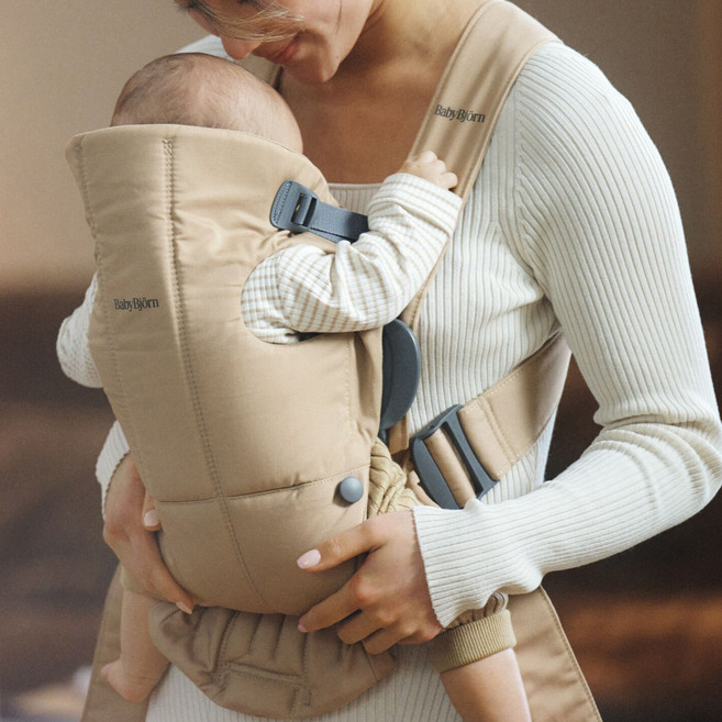 베이비뵨 베이비캐리어 미니 우븐, 베이지