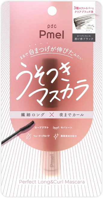 pdc Pmel 完美持久捲翹纖長睫毛膏 N 防水 纖細, 黑、棕、透明, 1支