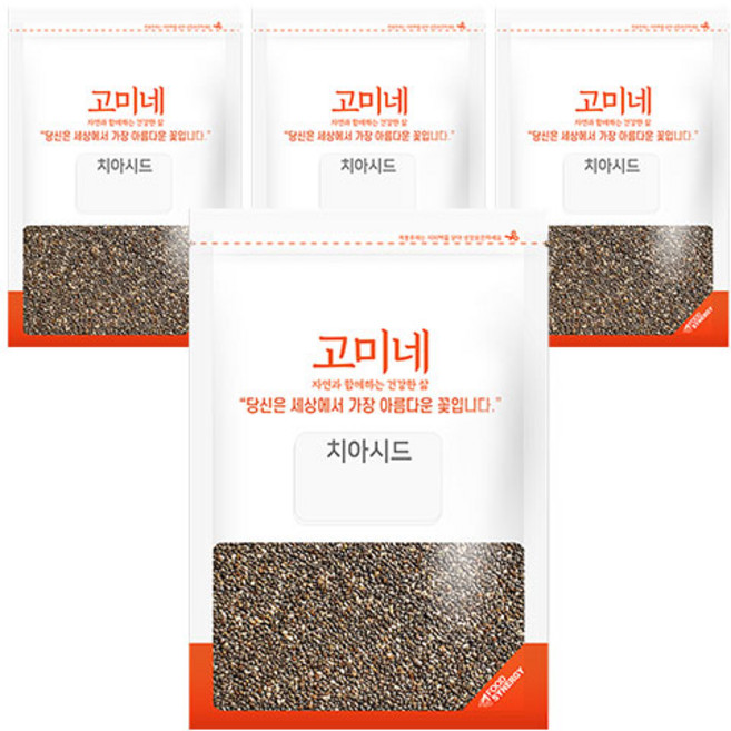 고미네 치아시드, 200g, 4개