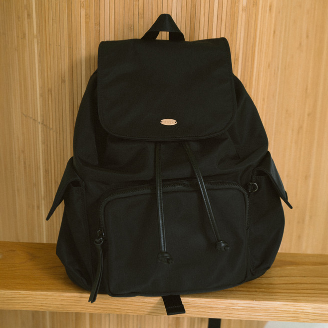 엽페 여성용 POCKET NYLON BACKPACK