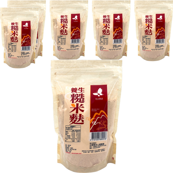 池上鄉農會 糙米麩, 6包, 300g